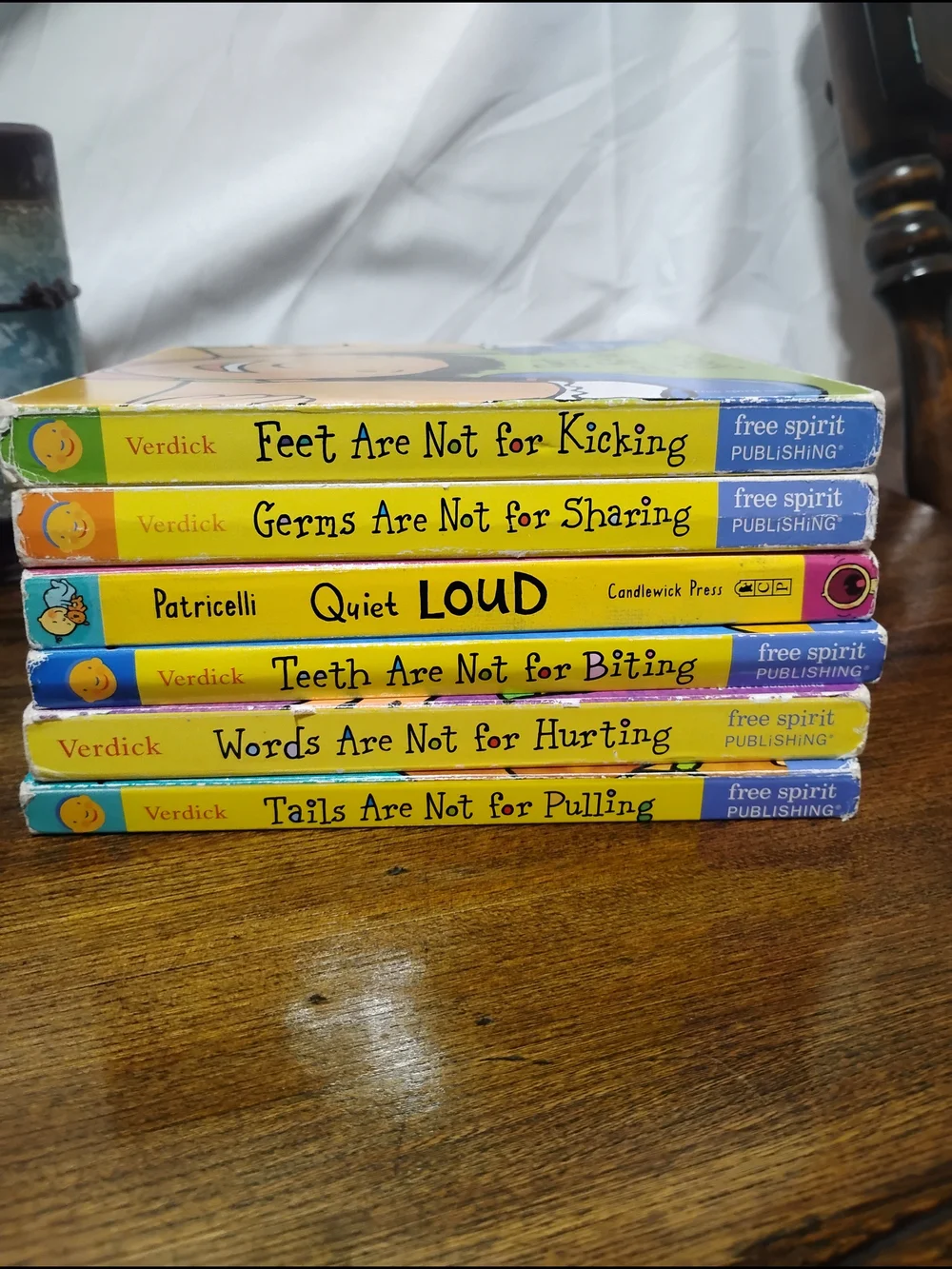 Yellow Board Book Set – Social Skills Stories